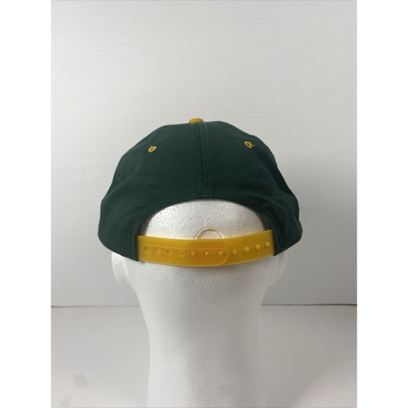 Vintage NFL Green Bay Packers Strapback Hat Green Baseball Cap‎ Game Day - Picture 3 of 8